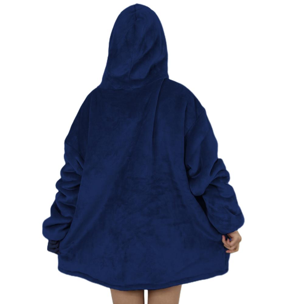 (UNISEX) Fleece Oversized Blanket Hoodie