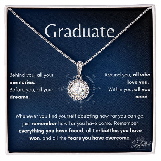 Graduate | Remember How Far You've Come -Eternal Hope Necklace